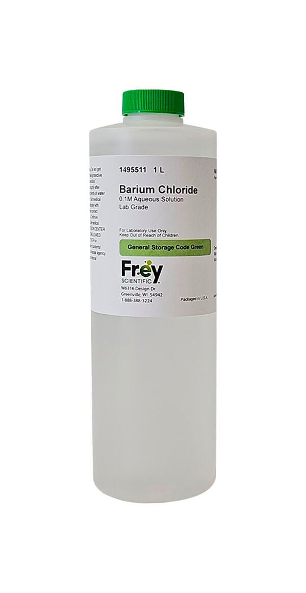 CHEM BARIUM CHLORIDE 0.1M LG 1L