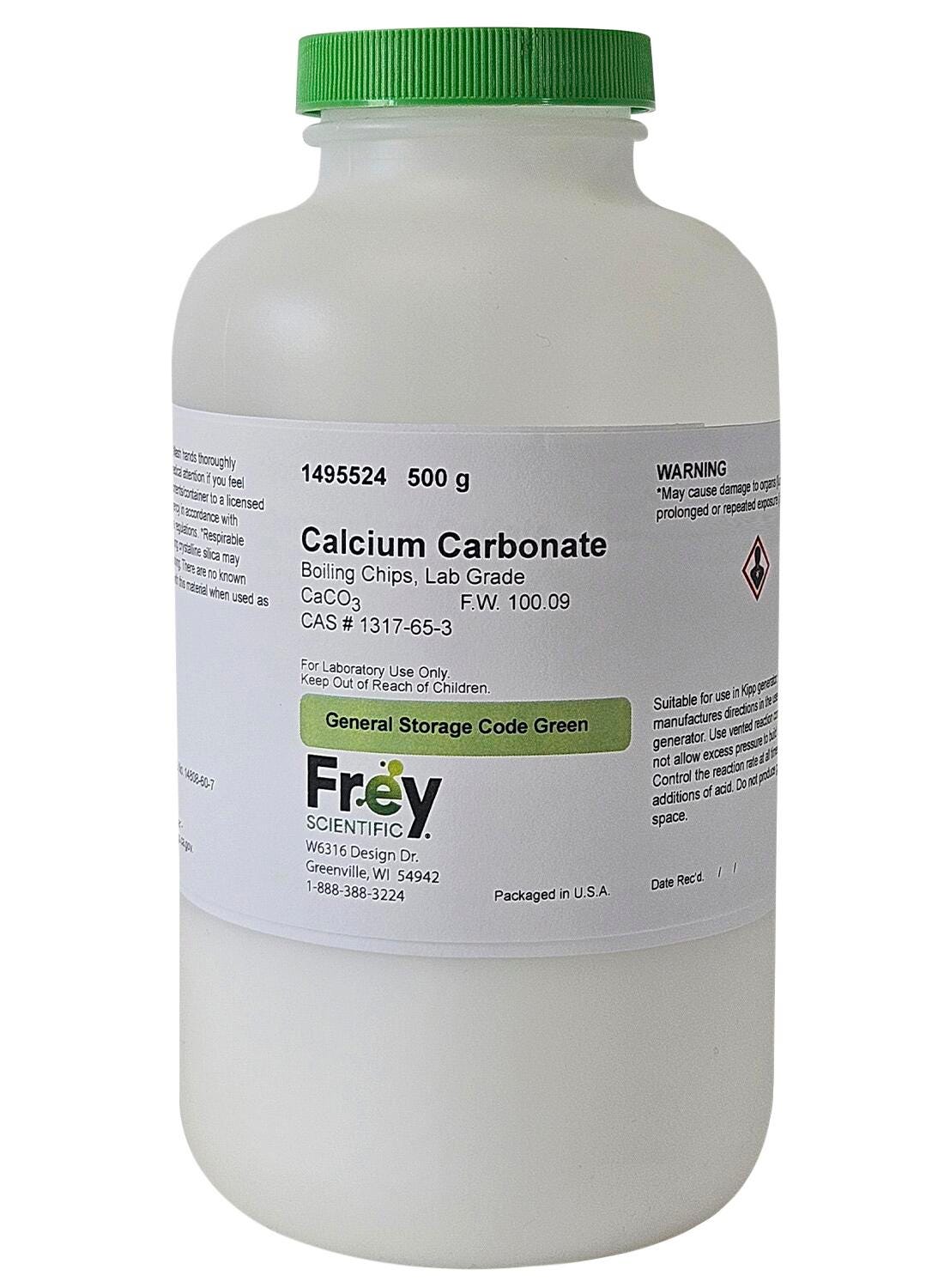 CHEM CALCIUM CARBONATE BOILING CHIPS LG 500G