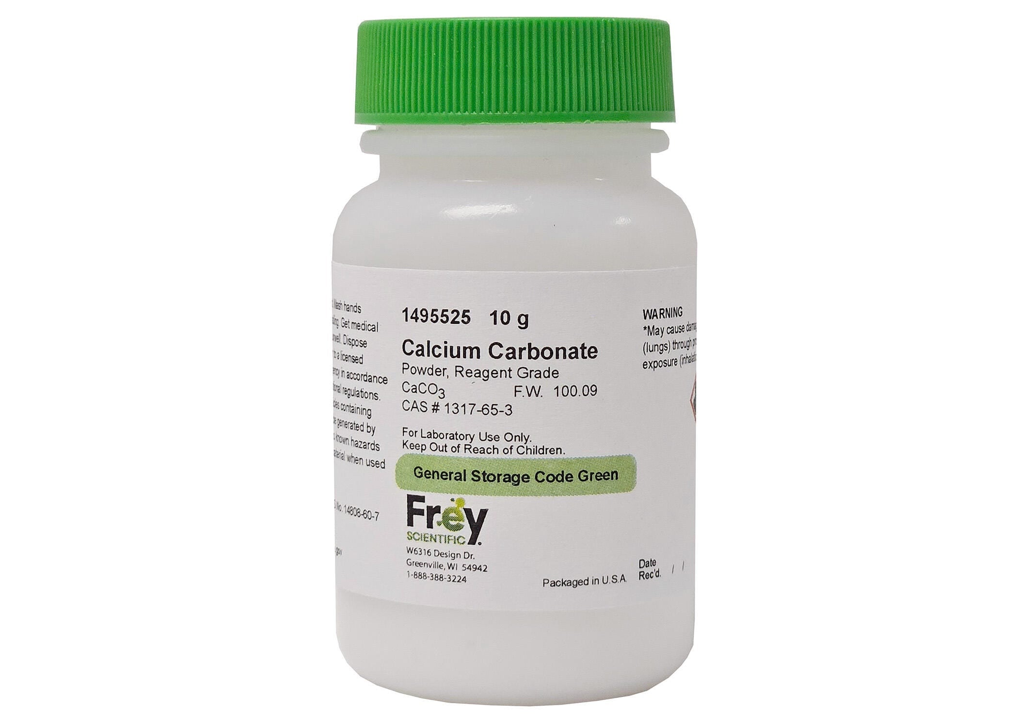 CHEM CALCIUM CARBONATE POWDER RG 10G
