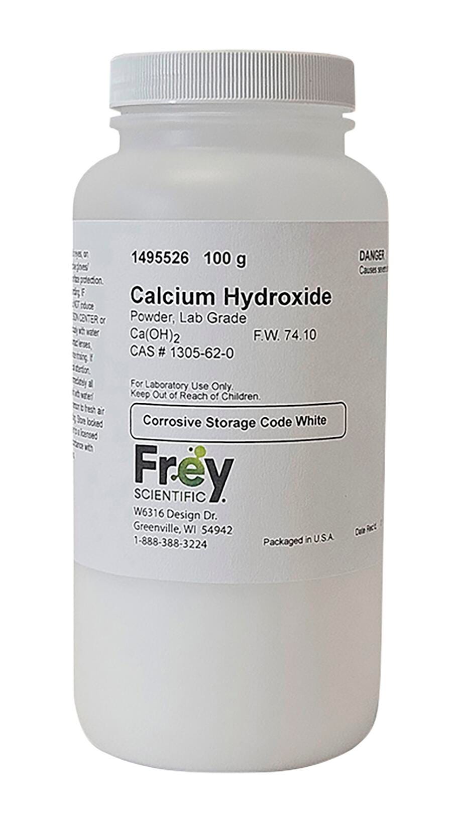 CHEM CALCIUM HYDROXIDE POWDER LG 100G