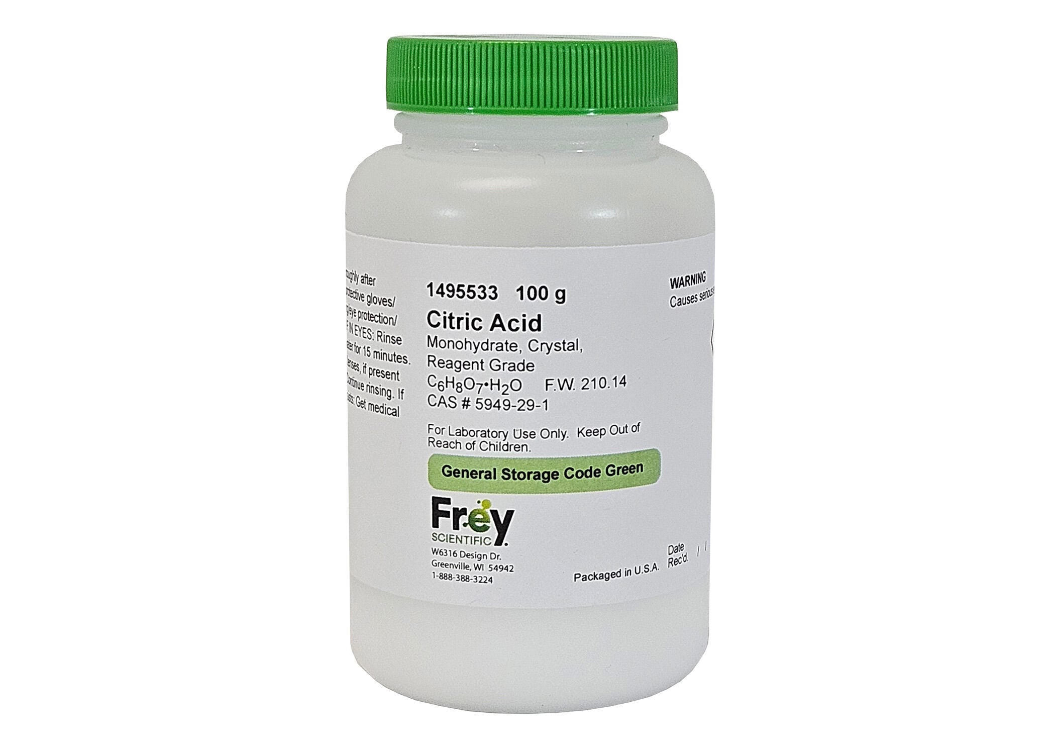 CHEM CITRIC ACID MONOHYDRATE RG 100G