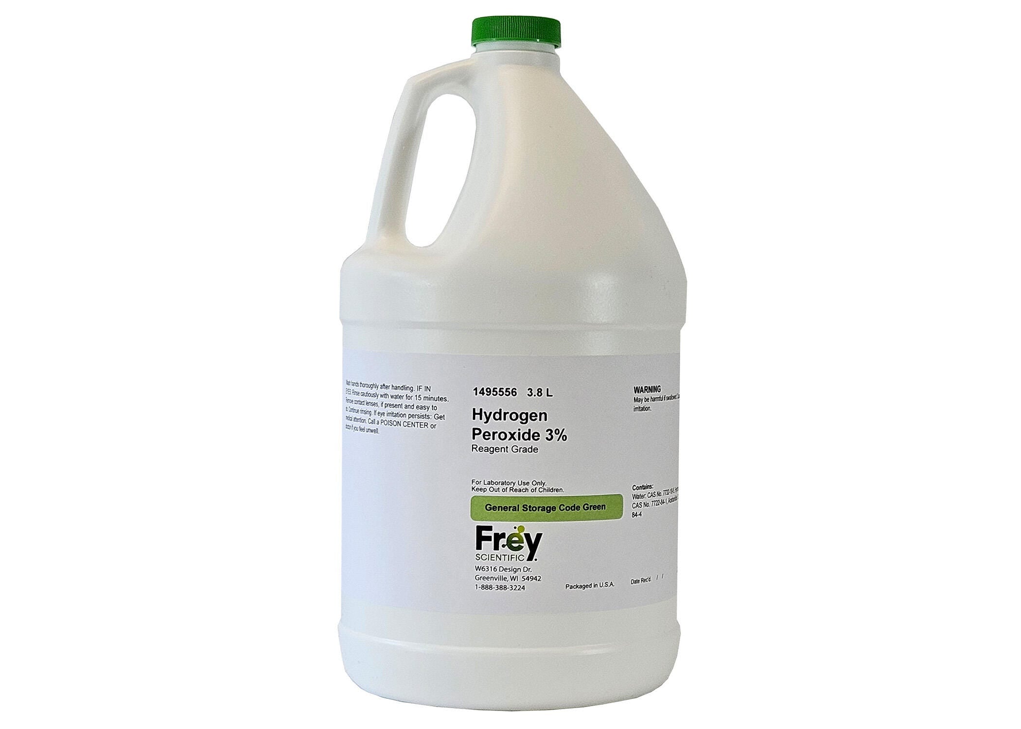 CHEM HYDROGEN PEROXIDE 3 PERCENT RG 3.8L