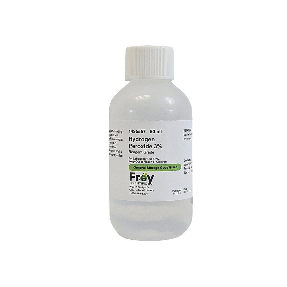 CHEM HYDROGEN PEROXIDE 3 PERCENT RG 50ML