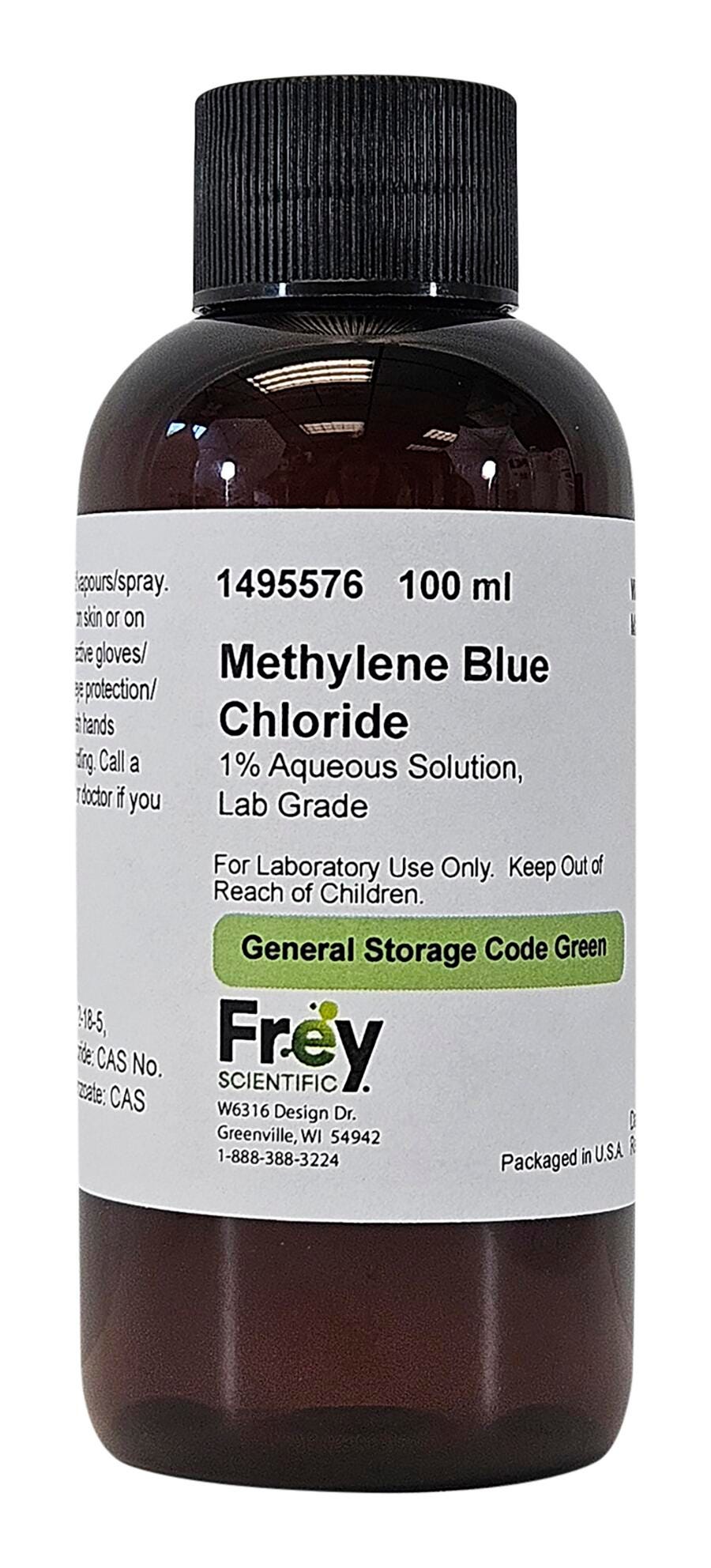 CHEM METHYLENE BLUE CHLORIDE 1 AQUEOUS LG 100ML