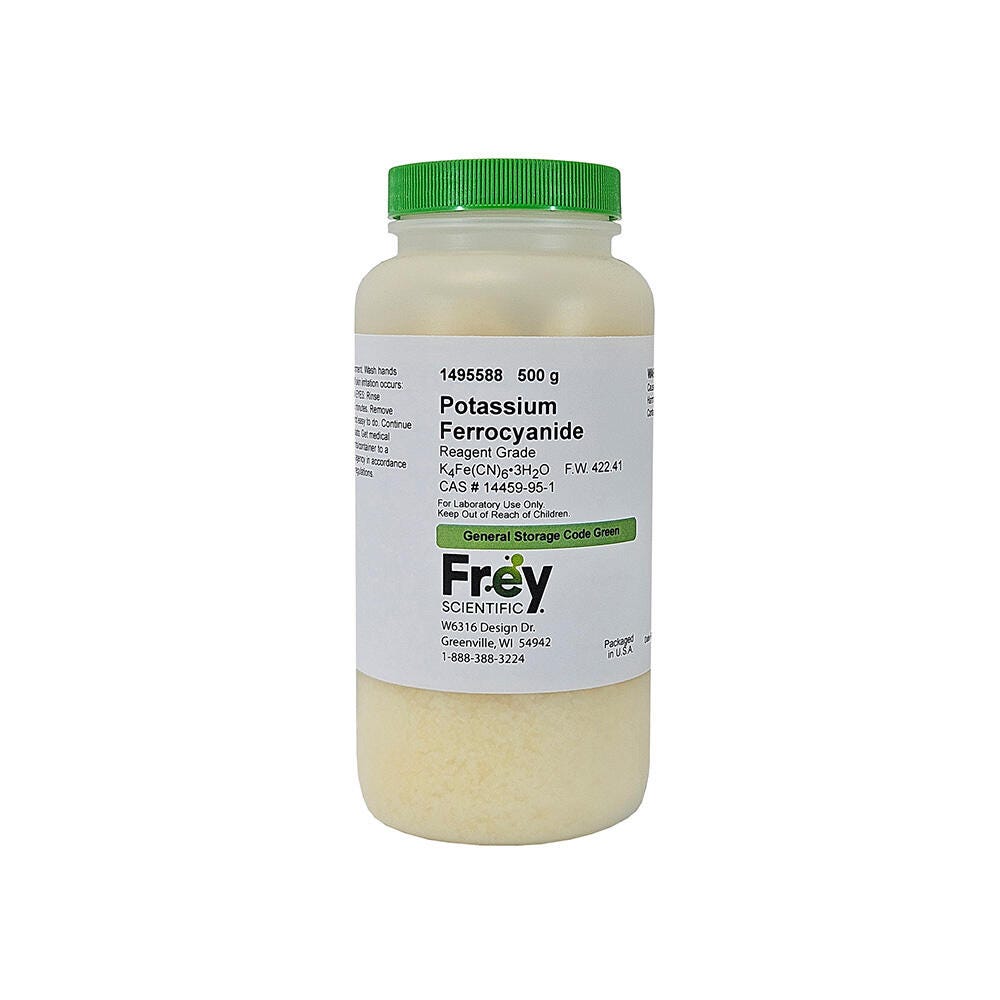CHEM POTASSIUM FERROCYANIDE RG 500G