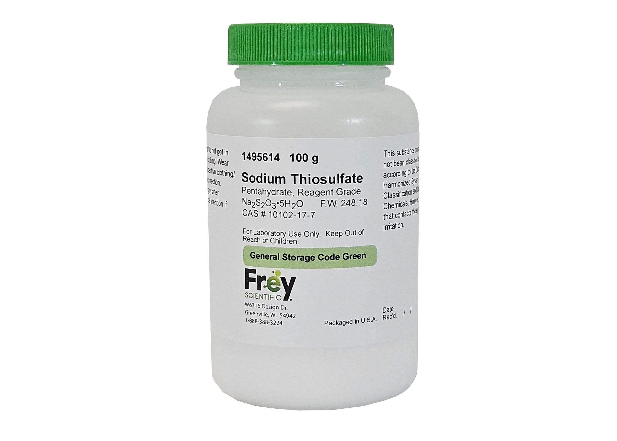 CHEM SODIUM THIOSULFATE PENTAHYDRATE RG 100G