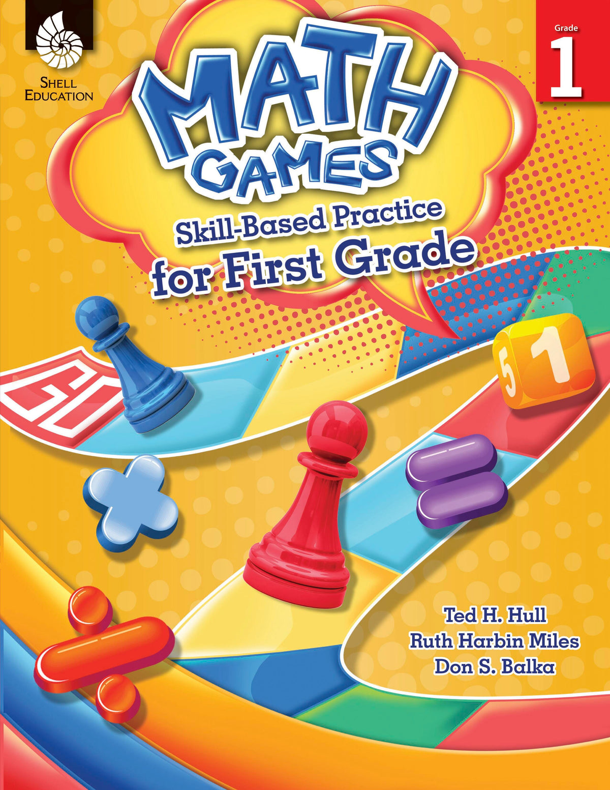 WORKBOOK MATH GAMES SKILL-BASED FOR 1ST GRADE GR 1