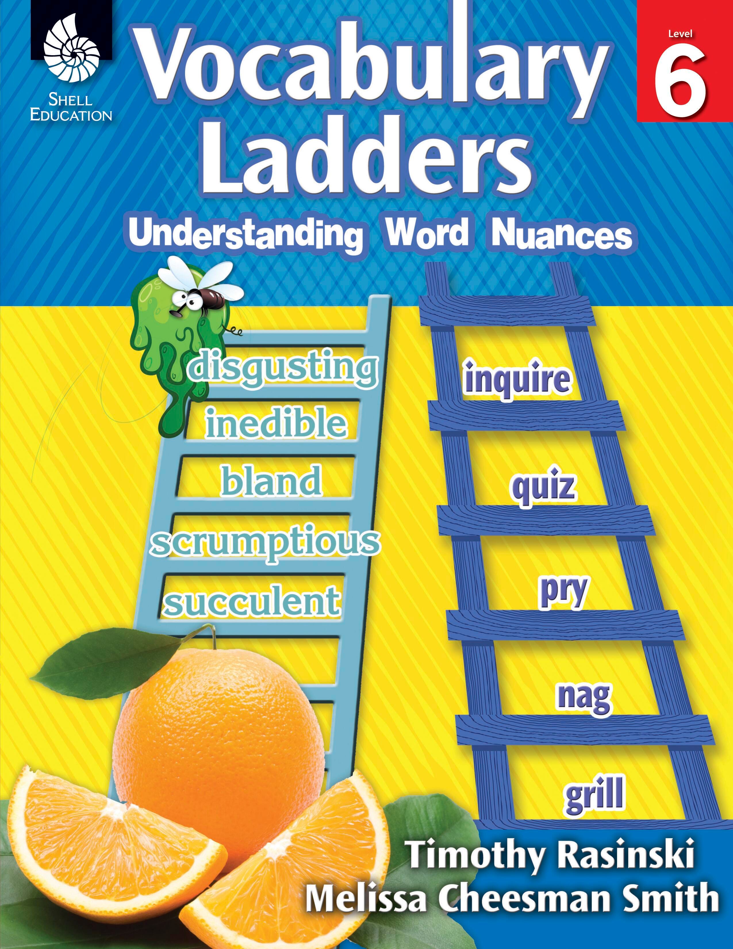WORKBOOK VOCABUALRY LADDERS UNDERSTANDING WORD NUANCES GR 6