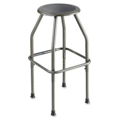 STOOL - SAFCO DIESEL ADJUSTABLE HEIGHT - 22-/2-29-1/2 IN ADJ H -PEWTER FRAME