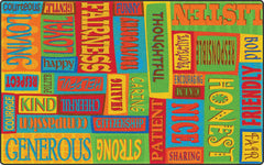 FLAGSHIP CARPETS - BE A GOOD FRIEND - 6 FT X 8 FT 4 IN RECTANGLE