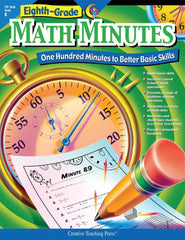 WORKBOOK MATH MINUTES GR 8