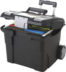 STORAGE CART STOREX PREMIUM FILE ON WHEELS BLACK/GRAY
