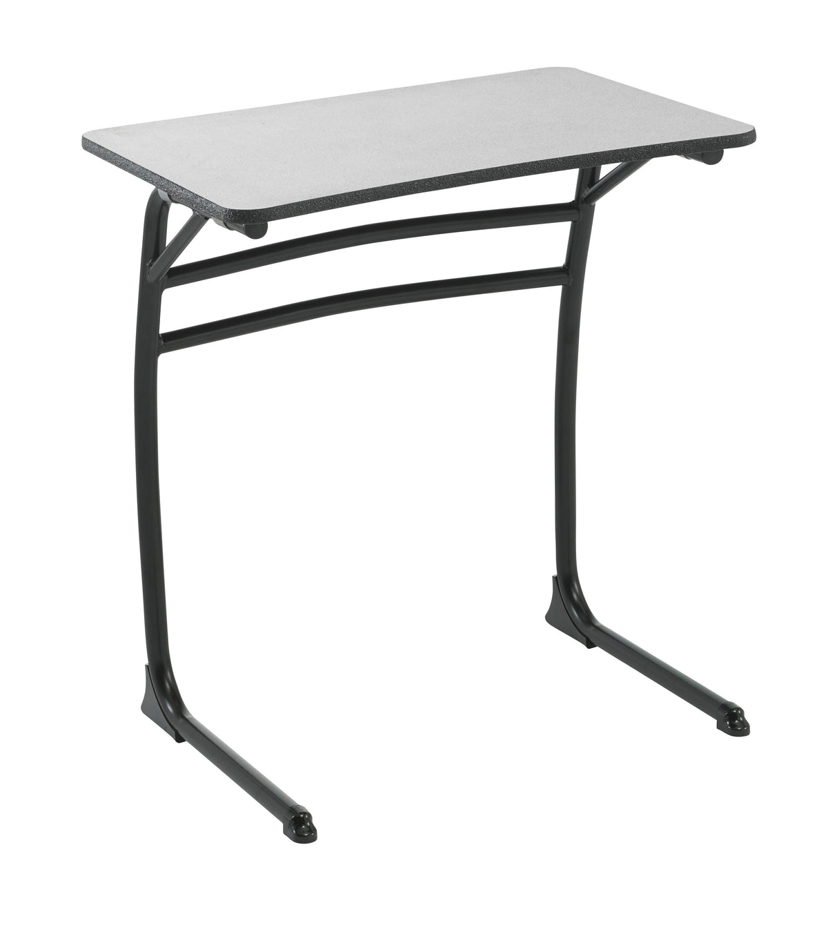 DESK - CLASSROOM SELECT - CONTEMPORARY CANTILEVER - 26 W X 20 D - LAMINATE - SPECIFY TOP COLOR - LOCKEDGE - SPECIFY EDGE COLOR - POWDERCOAT - SPECIFY FRAME COLOR
