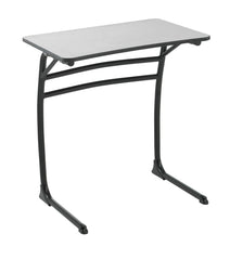 DESK - CLASSROOM SELECT - CONTEMPORARY CANTILEVER - 26 W X 20 D - LAMINATE - SPECIFY TOP COLOR - LOCKEDGE - SPECIFY EDGE COLOR - POWDERCOAT - SPECIFY FRAME COLOR