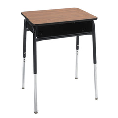 DESK - CLASSROOM SELECT - ROYAL SEATING 1600 OPEN FRONT DESK - 18 X 24 IN - LAMINATE - SPECIFY TOP COLOR - LOCKEDGE - SPECIFY EDGE COLOR - METAL BOOKBOX