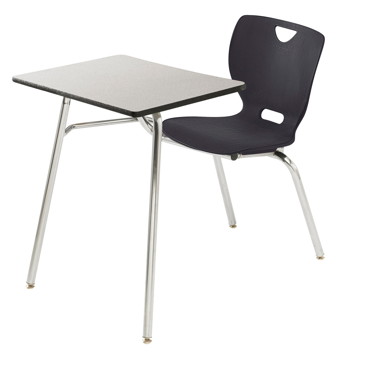 DESK - CLASSROOM SELECT - NEOCLASS 4-LEG COMBO - 18 IN A+ - 18 X 24 IN - LAMINATE - LOCKEDGE - CHROME - SPECIFY SEAT AND BACK COLOR - SPECIFY TOP COLOR - SPECIFY EDGE COLOR