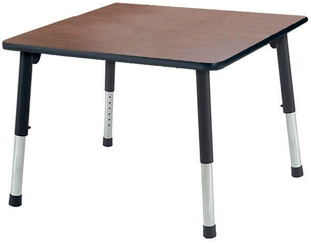 TABLE - CLASSROOM SELECT - SQUARE ACTIVITY TABLE - 48 W X 48 D IN - SPECIFY PRODUCT HEIGHT - LAMINATE - T-MOLD - SPECIFY TOP COLOR - SPECIFY EDGE COLOR - SPECIFY LEG COLOR - APOLLO