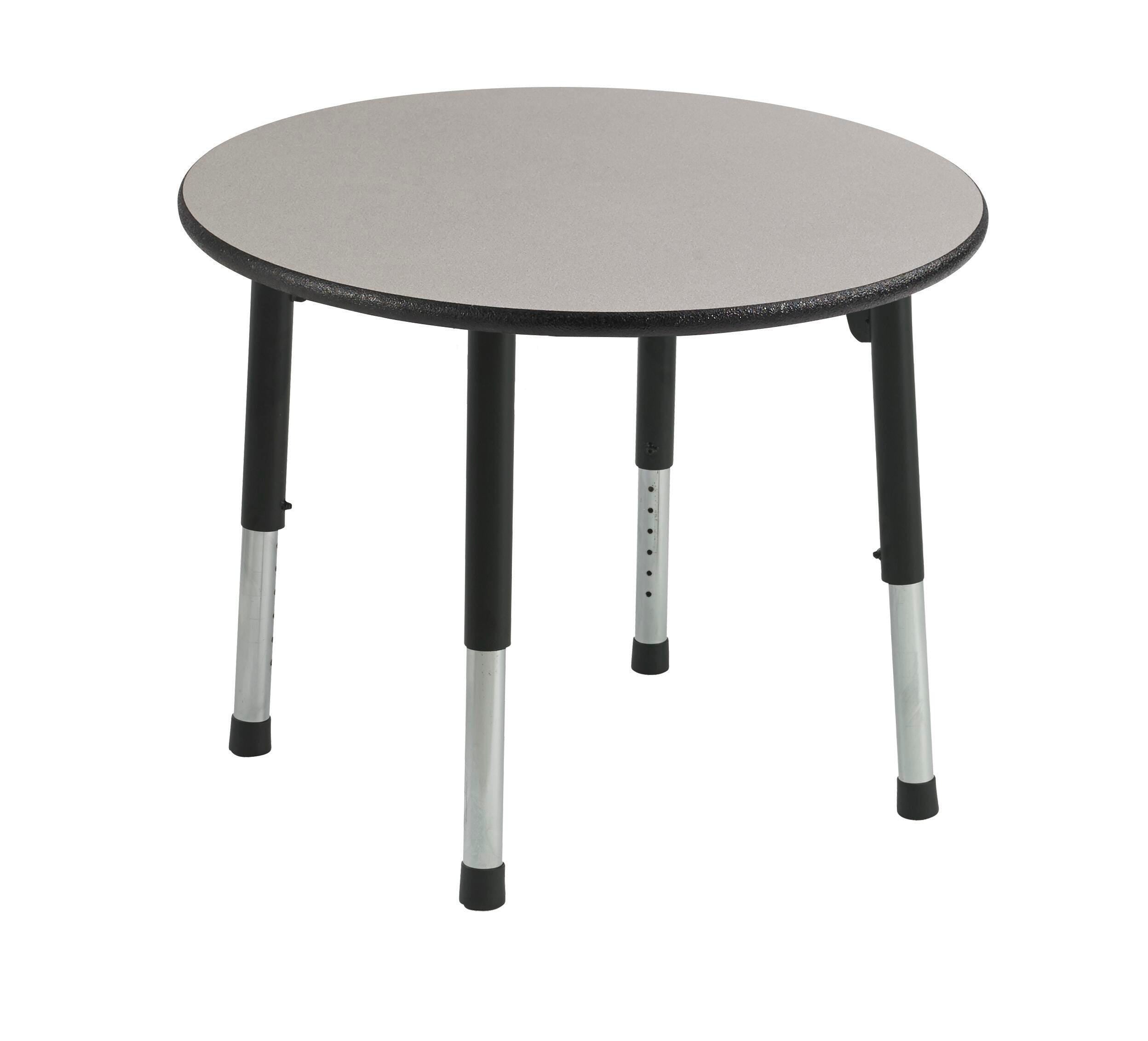 TABLE - CLASSROOM SELECT - ROUND ACTIVITY TABLE - 42 DIA IN - SPECIFY PRODUCT HEIGHT - LAMINATE - LOCKEDGE - SPECIFY TOP COLOR - SPECIFY EDGE COLOR - SPECIFY LEG COLOR - APOLLO