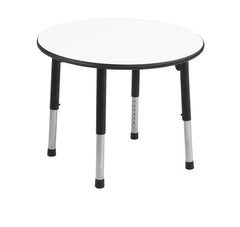 TABLE - CLASSROOM SELECT - ROUND ACTIVITY TABLE - 48 DIA IN - SPECIFY PRODUCT HEIGHT - MARKERBOARD - T-MOLD - SPECIFY TOP COLOR - SPECIFY EDGE COLOR - SPECIFY LEG COLOR - APOLLO