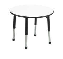 TABLE - CLASSROOM SELECT - ROUND ACTIVITY TABLE - 48 DIA IN - SPECIFY PRODUCT HEIGHT - MARKERBOARD - LOCKEDGE - SPECIFY TOP COLOR - SPECIFY EDGE COLOR - SPECIFY LEG COLOR - APOLLO