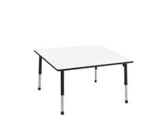 TABLE - CLASSROOM SELECT - SQUARE ACTIVITY TABLE - 42 W X 42 D IN - SPECIFY PRODUCT HEIGHT - MARKERBOARD - LOCKEDGE - SPECIFY TOP COLOR - SPECIFY EDGE COLOR - SPECIFY LEG COLOR - APOLLO