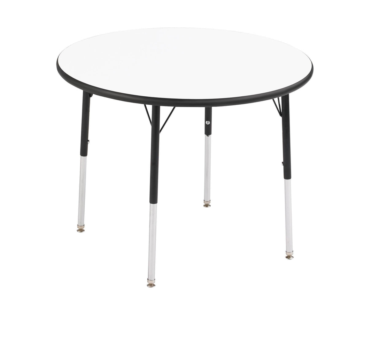 TABLE - CLASSROOM SELECT - ROUND ACTIVITY TABLE - 42 DIA IN - SPECIFY PRODUCT HEIGHT - MARKERBOARD - T-MOLD - SPECIFY TOP COLOR - SPECIFY EDGE COLOR - SPECIFY LEG COLOR - STANDARD