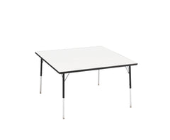 TABLE - CLASSROOM SELECT - SQUARE ACTIVITY TABLE - 48 W X 48 D IN - SPECIFY PRODUCT HEIGHT - MARKERBOARD - T-MOLD - SPECIFY TOP COLOR - SPECIFY EDGE COLOR - SPECIFY LEG COLOR - STANDARD