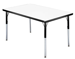 TABLE - CLASSROOM SELECT - RECTANGLE ACTIVITY TABLE - 36 W X 24 D IN - SPECIFY PRODUCT HEIGHT - MARKERBOARD - LOCKEDGE - SPECIFY TOP COLOR - SPECIFY EDGE COLOR - SPECIFY LEG COLOR - STANDARD