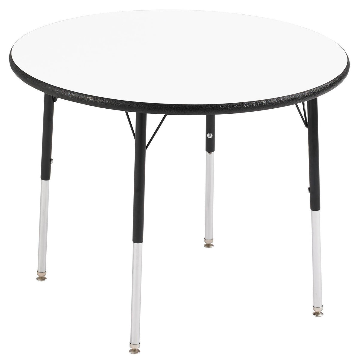 TABLE - CLASSROOM SELECT - ROUND ACTIVITY TABLE - 60 DIA IN - SPECIFY PRODUCT HEIGHT - MARKERBOARD - LOCKEDGE - SPECIFY TOP COLOR - SPECIFY EDGE COLOR - SPECIFY LEG COLOR - STANDARD