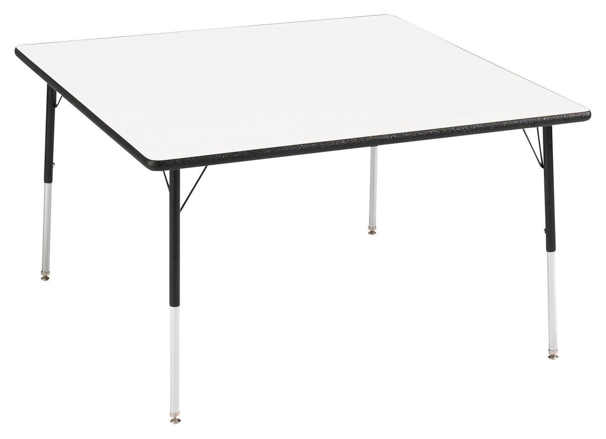 TABLE - CLASSROOM SELECT - SQUARE ACTIVITY TABLE - 42 W X 42 D IN - SPECIFY PRODUCT HEIGHT - MARKERBOARD - LOCKEDGE - SPECIFY TOP COLOR - SPECIFY EDGE COLOR - SPECIFY LEG COLOR - STANDARD