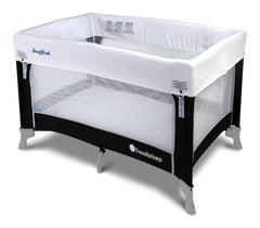 CRIB SLEEP FRESH CELEBRITY TRAVEL YARD - GRAPHITE 40-1/4L X 28-1/2W X 29-1/2H
