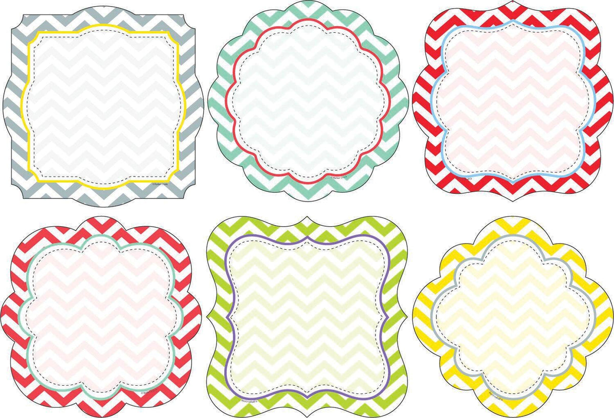 ACCENTS BARKER CREEK BEAUTIFUL CHEVRON SET OF 36