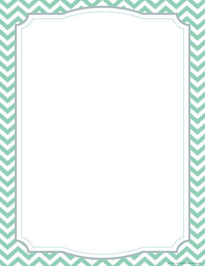 PAPER COMPUTER CHEVRON TURQUOISE 8.5X11 IN 50 SHTS