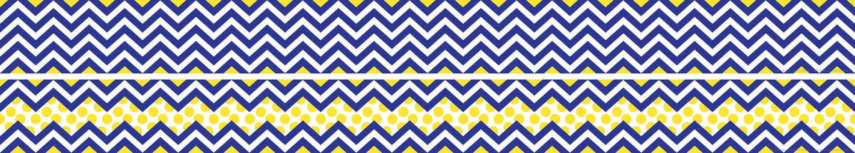 TRIMMER DOUBLE SIDED CHEVRON NAVY