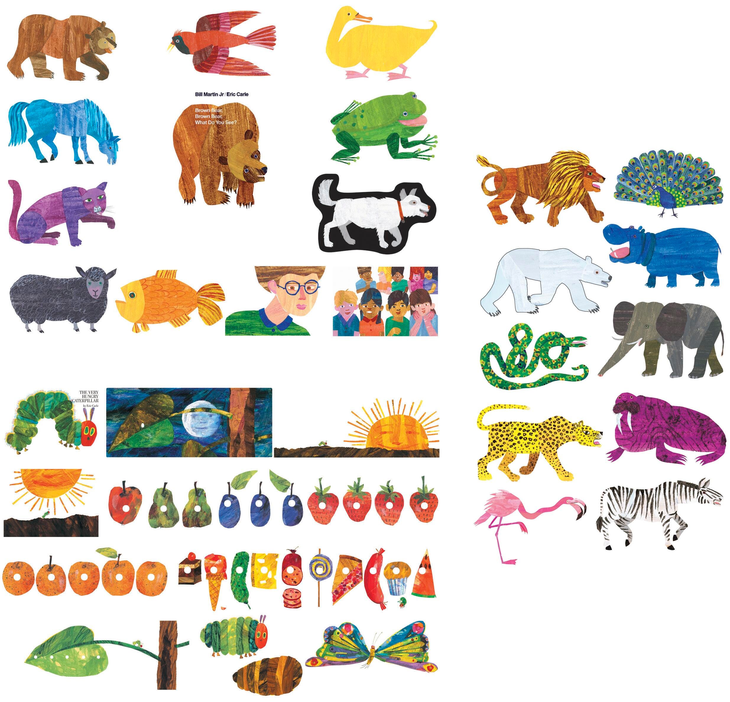 FELT SETS ERIC CARLE SET OF 3