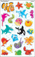 STICKERS SEA BUDDIES SUPERSHAPES SET OF 160