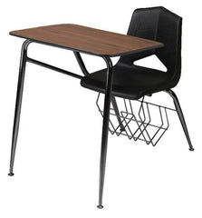 DESK - CLASSROOM SELECT - ROYAL SEATING 1400 4-LEG COMBO - 18 X 24 IN - LAMINATE - T-MOLD - BLACK - SPECIFY SEAT AND BACK COLOR - SPECIFY TOP COLOR - SPECIFY EDGE COLOR
