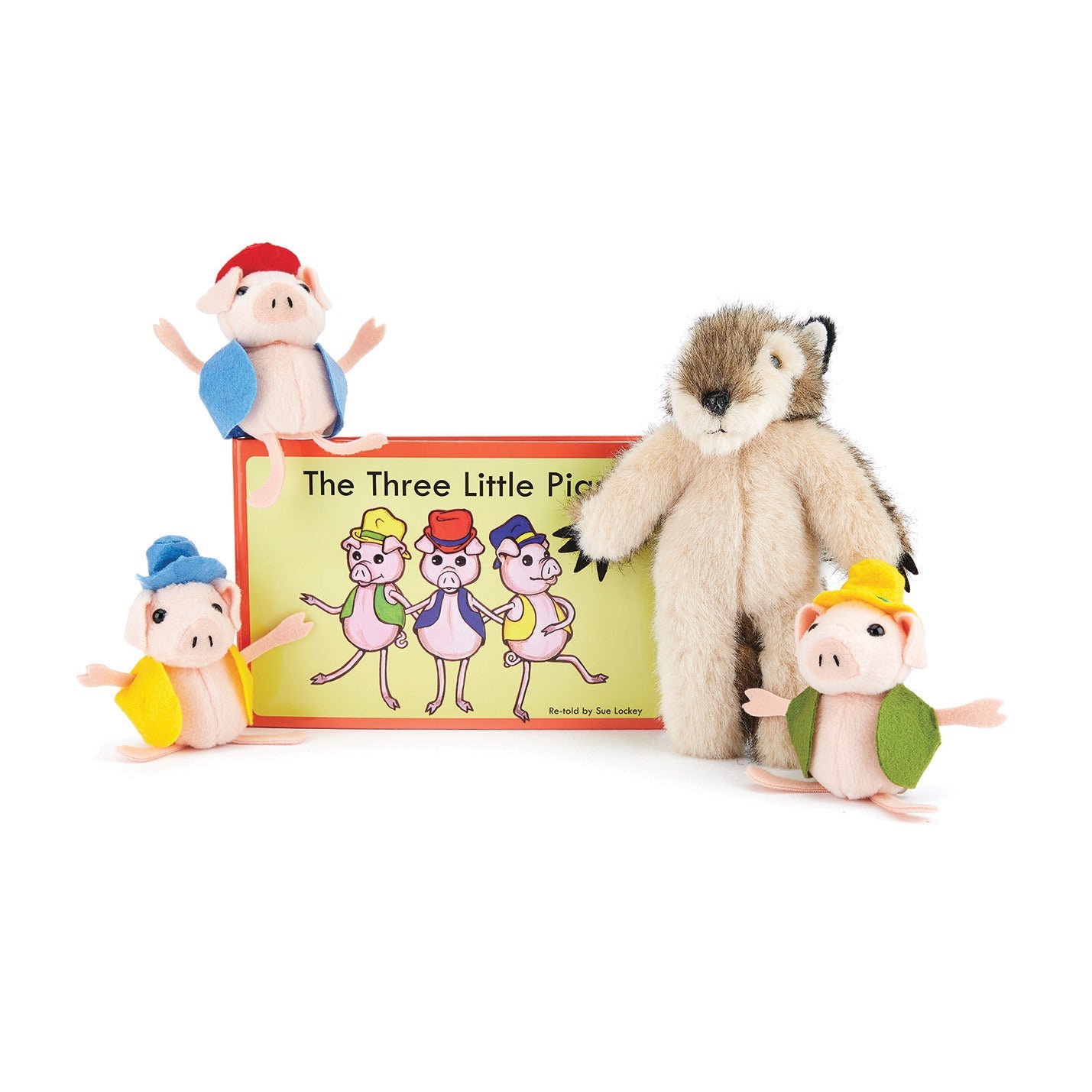 Three Little Pigs And Wolf