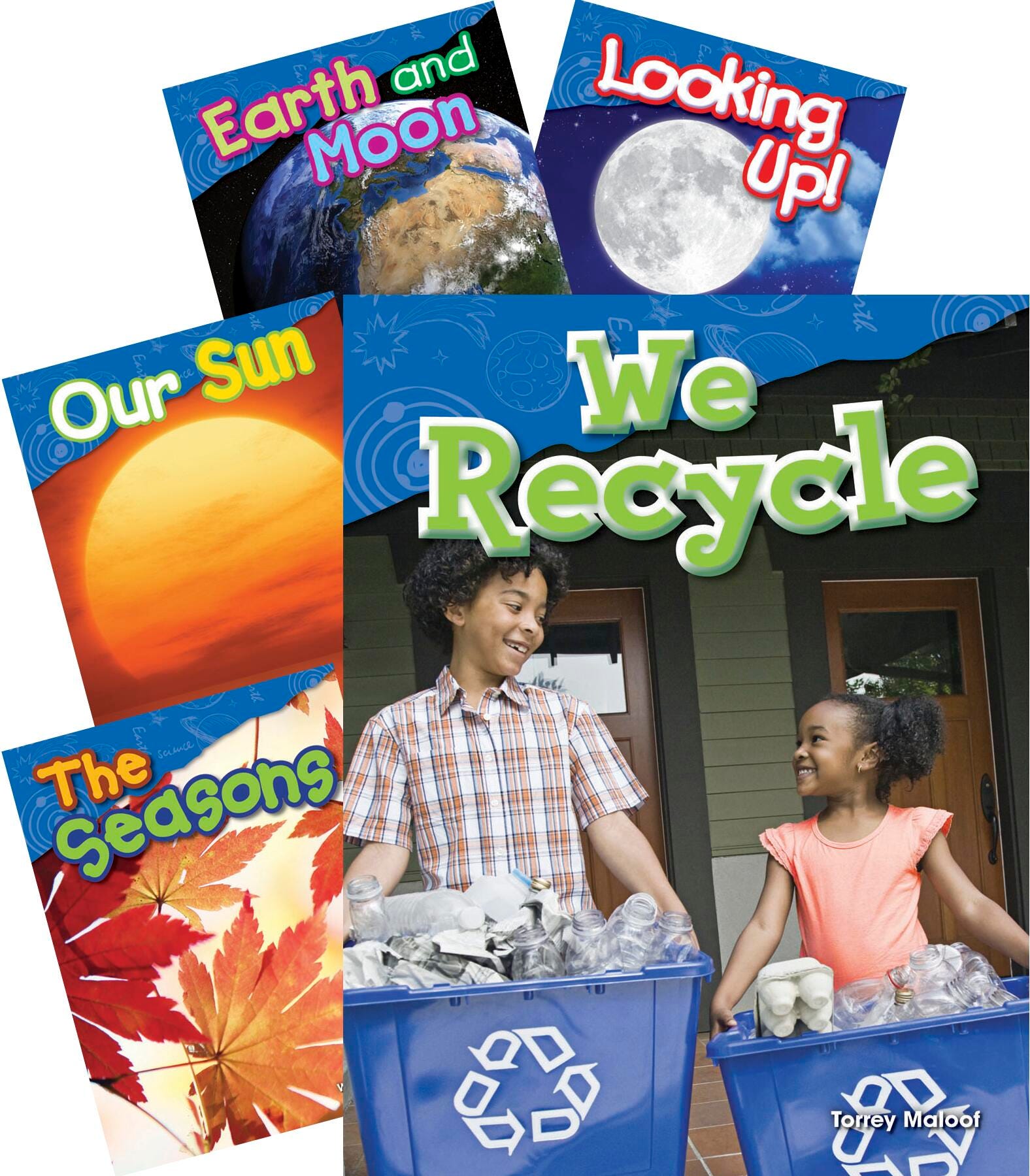 BOOKS EARTH AND SPACE SCIENCE GR 1 SET OF 5