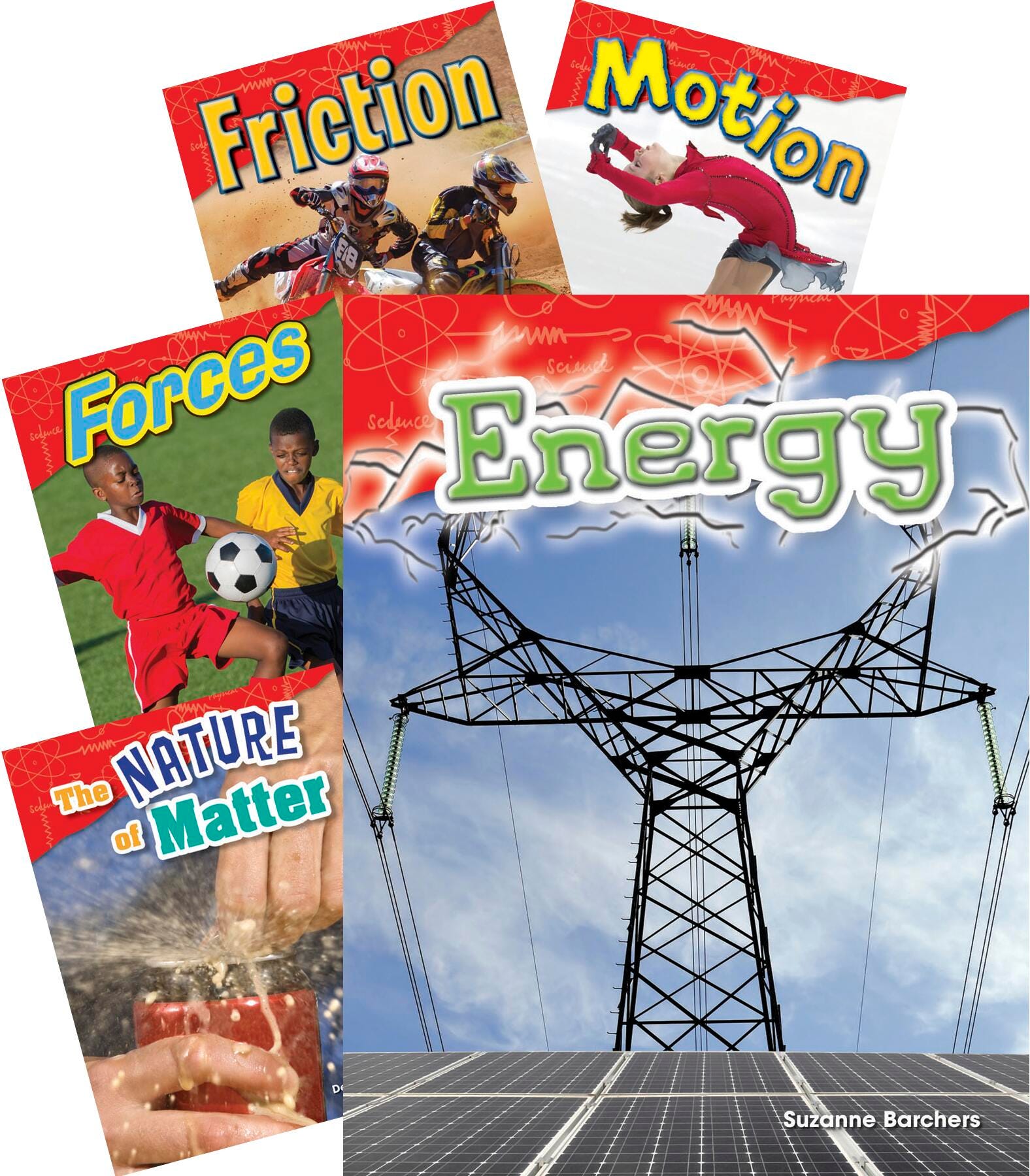 BOOKS PHYSICAL SCIENCE GR 2 SET OF 5