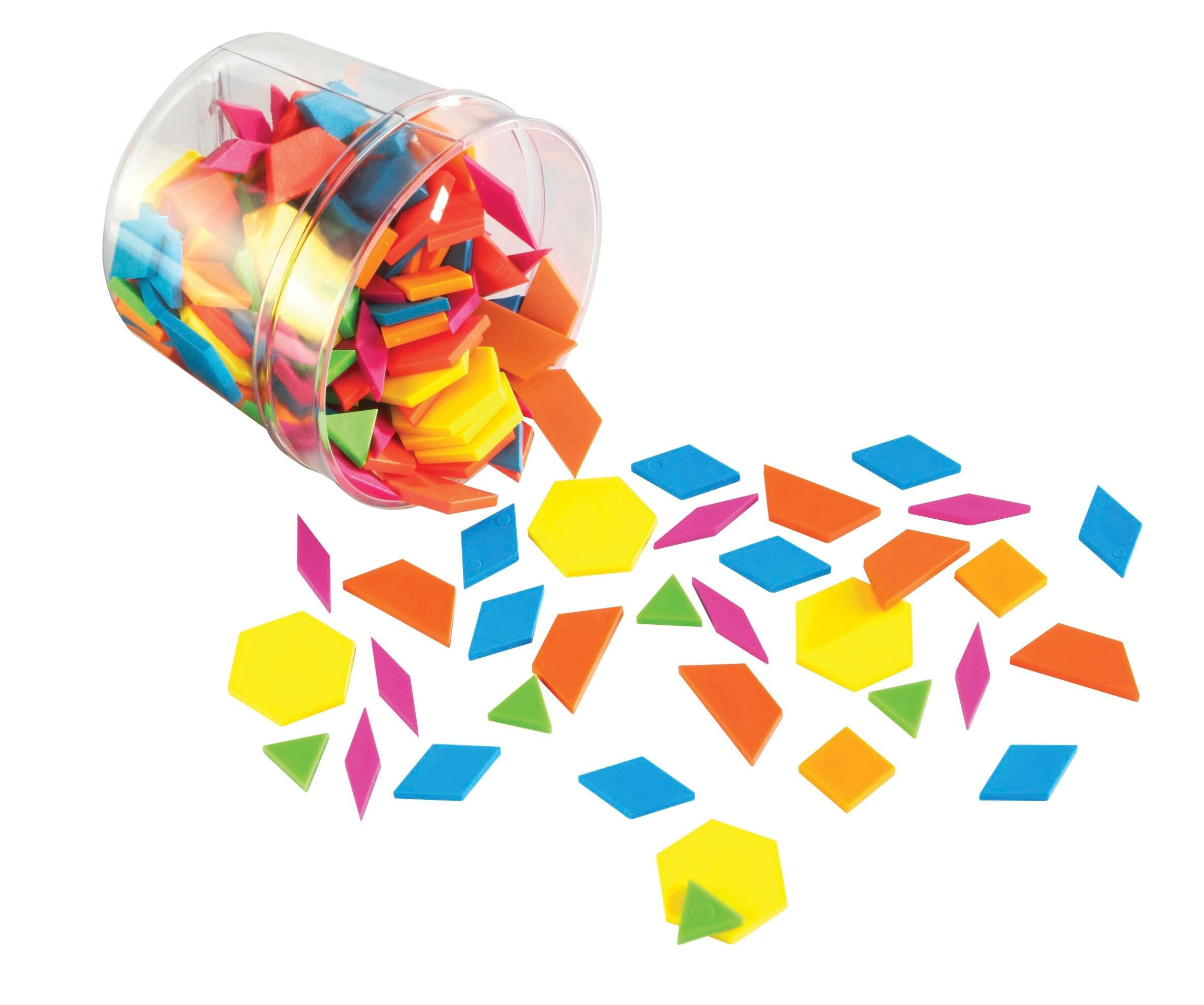 BLOCKS - BRIGHTS PATTERN GR PREK+ 250 PCS