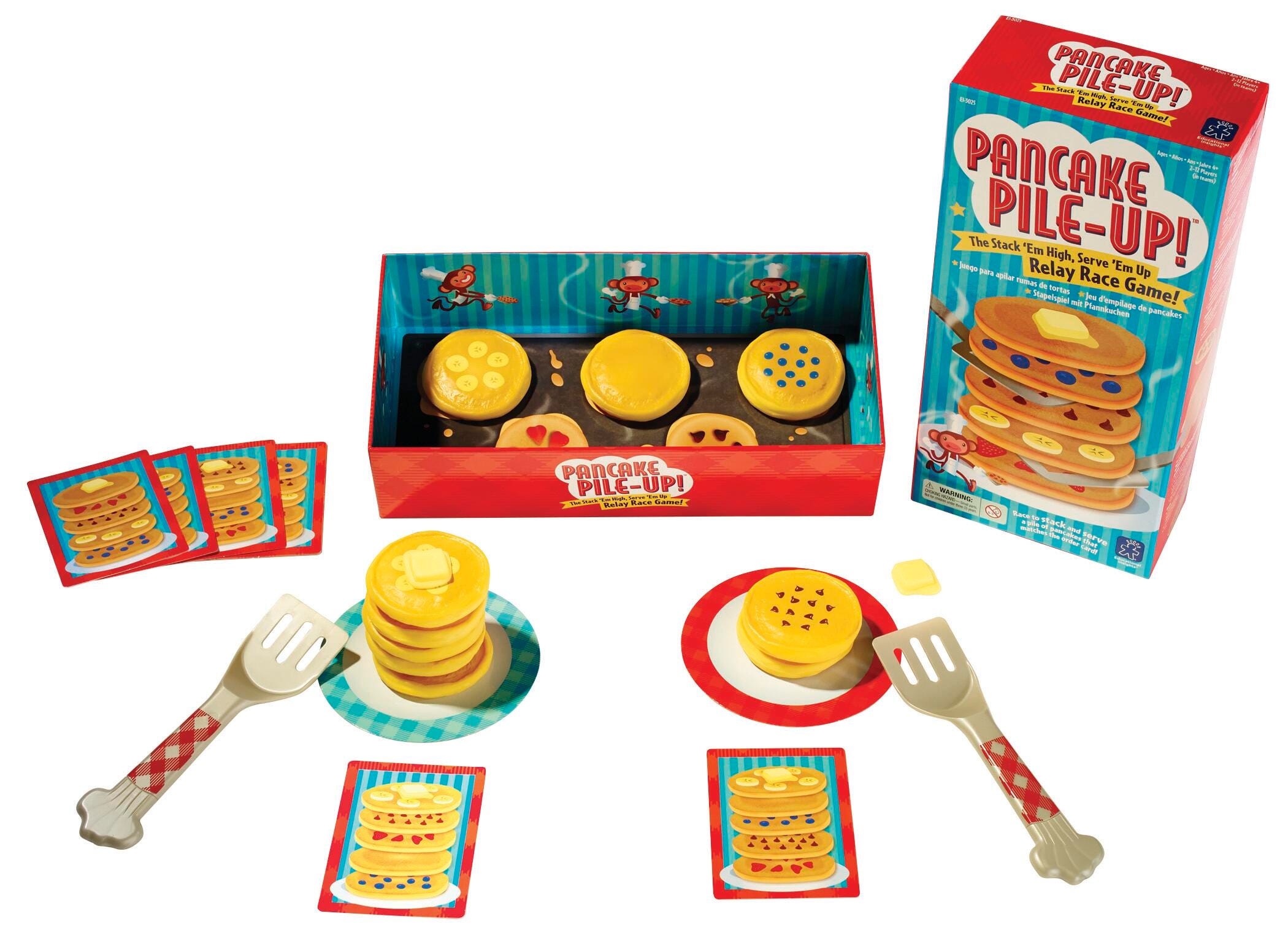 GAME PANCAKE PILE-UP RELAY RACE GR PREK+