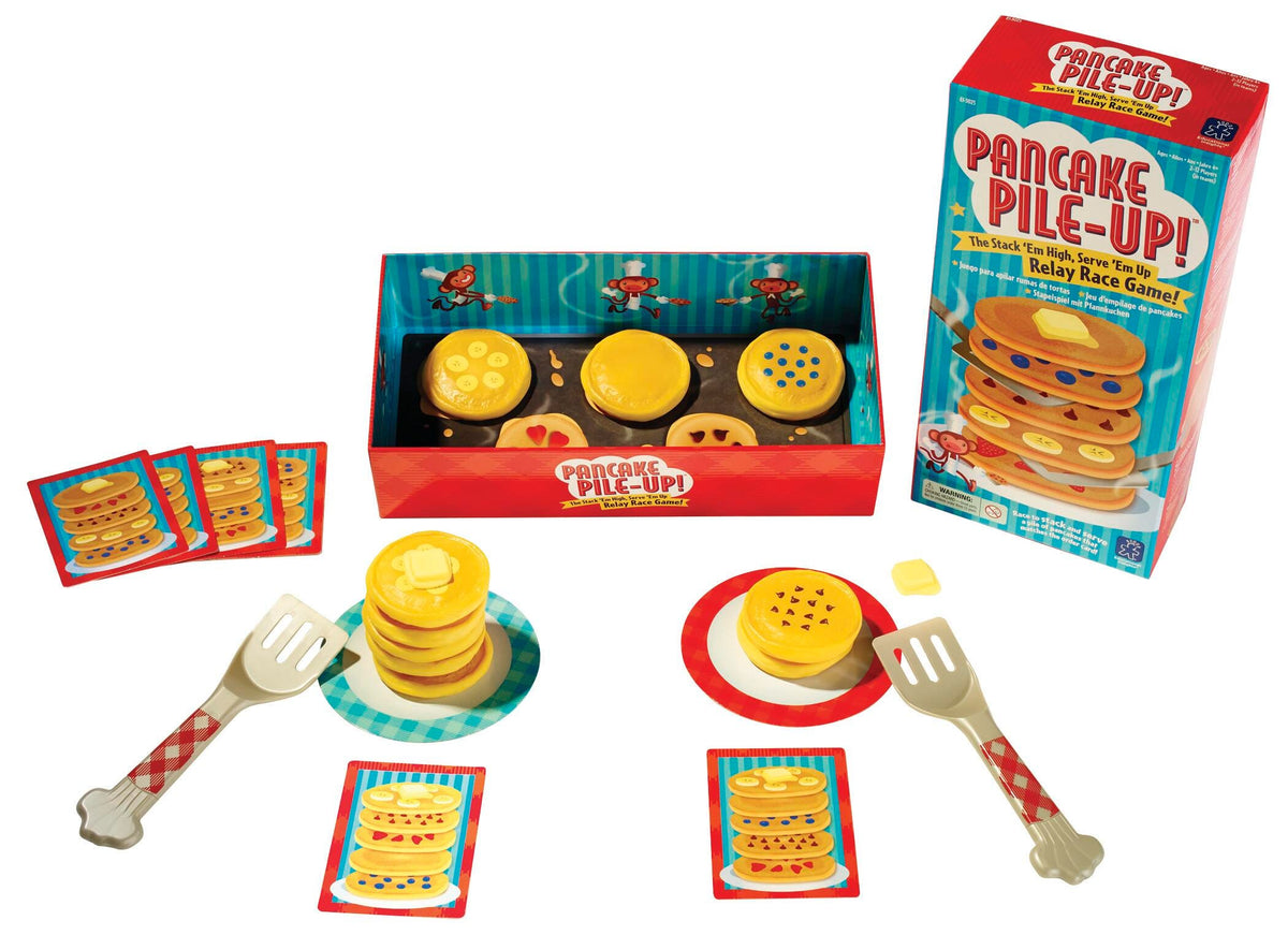 GAME PANCAKE PILE-UP RELAY RACE GR PREK+