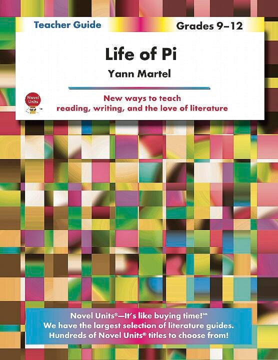 BOOK LIFE OF PI PK OF 7