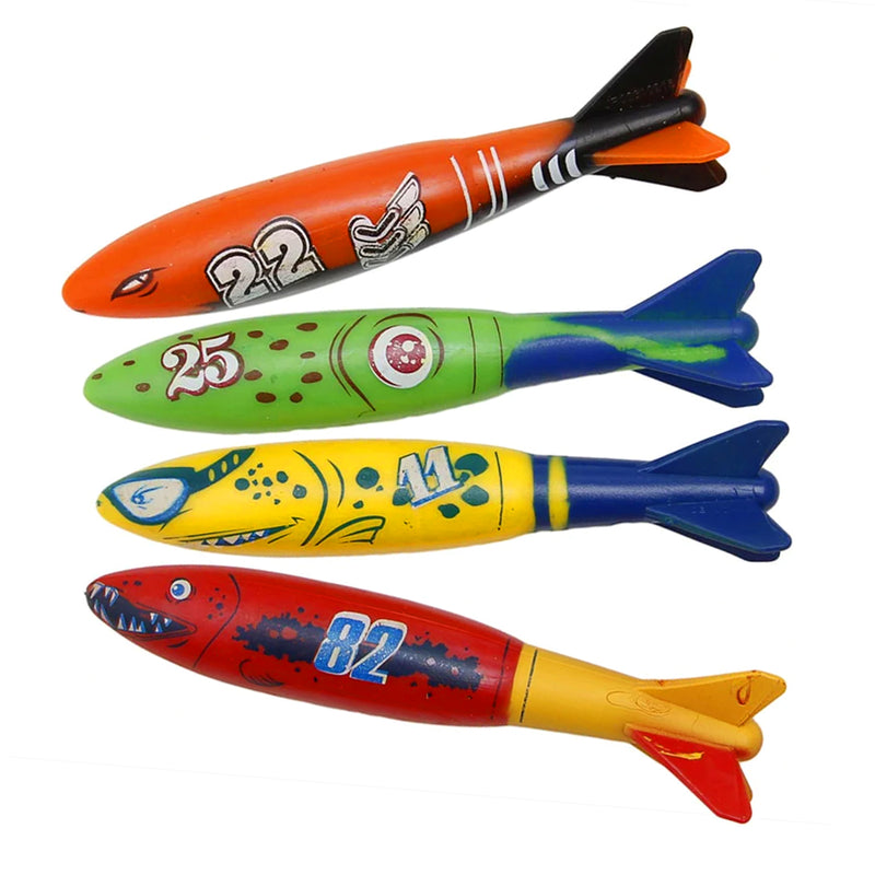 DS Dive Torpedoes (Set of 4) Multicolor