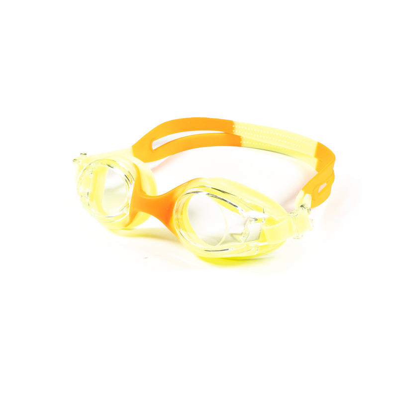 DS Junior Mirror Swimming Goggles - Yellow/Orange