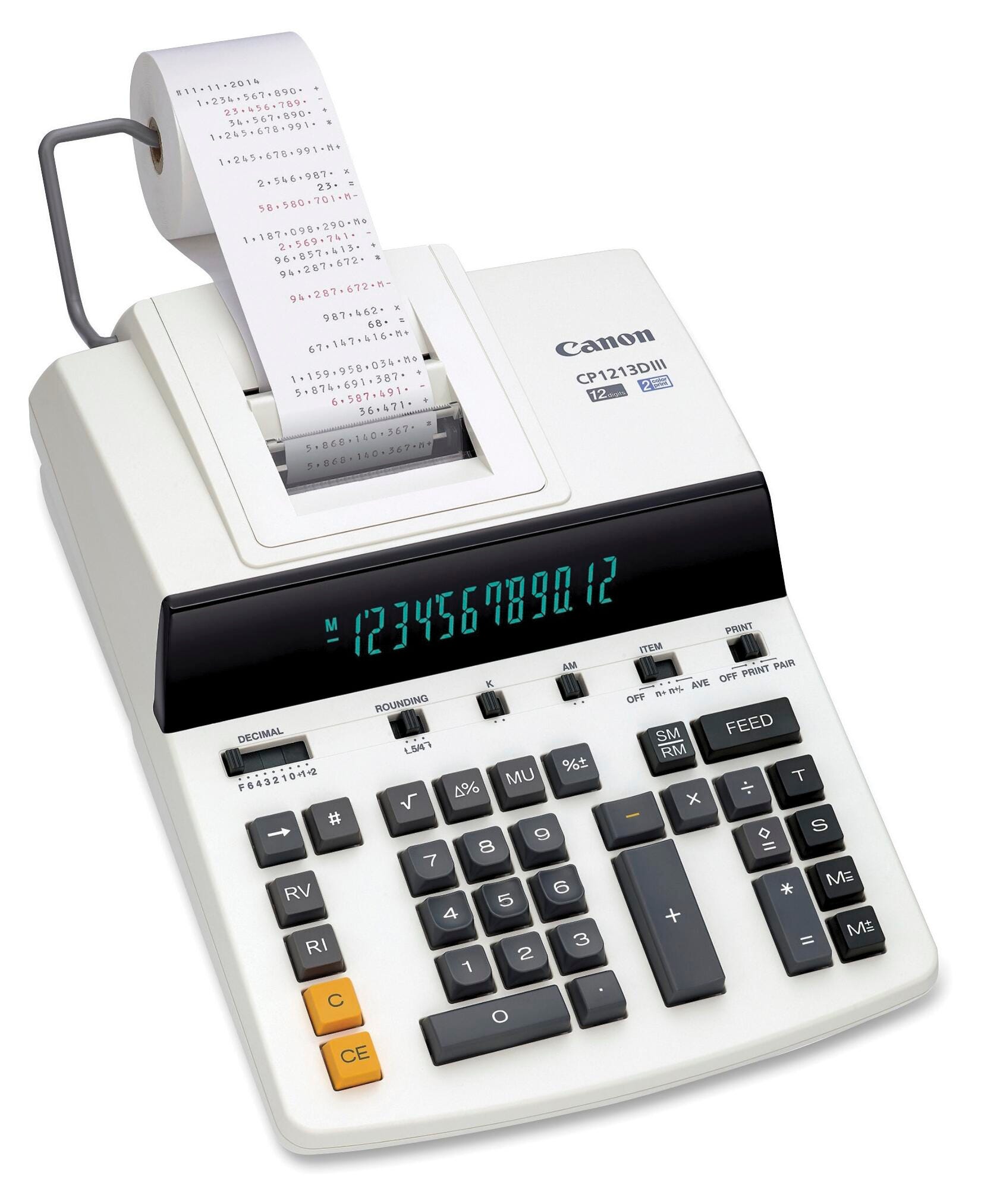 CALCULATOR PRINTING 12-DIGIT CNMCP1213DIII