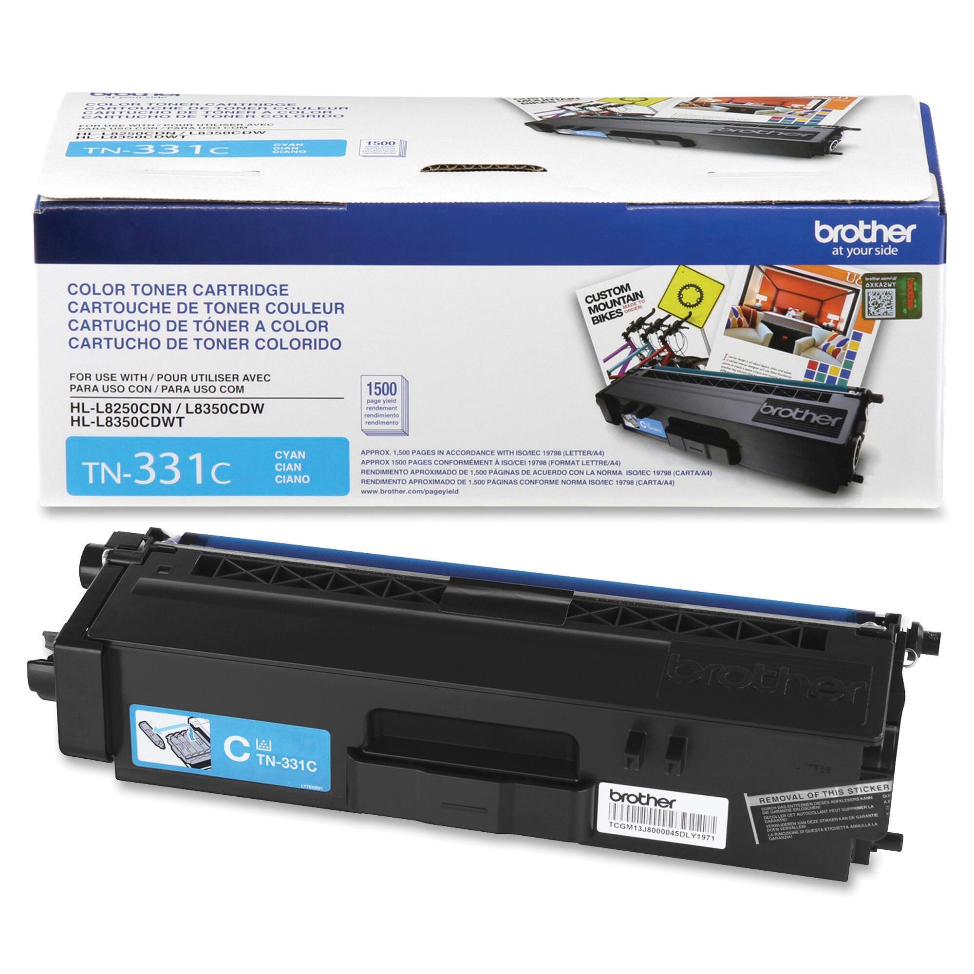 CARTRIDGE INK TONER BROTHER BRTTN331C CYAN
