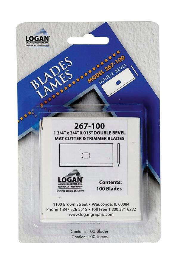 BLADES REPLACEMENT LOGAN 267 PACK OF 100