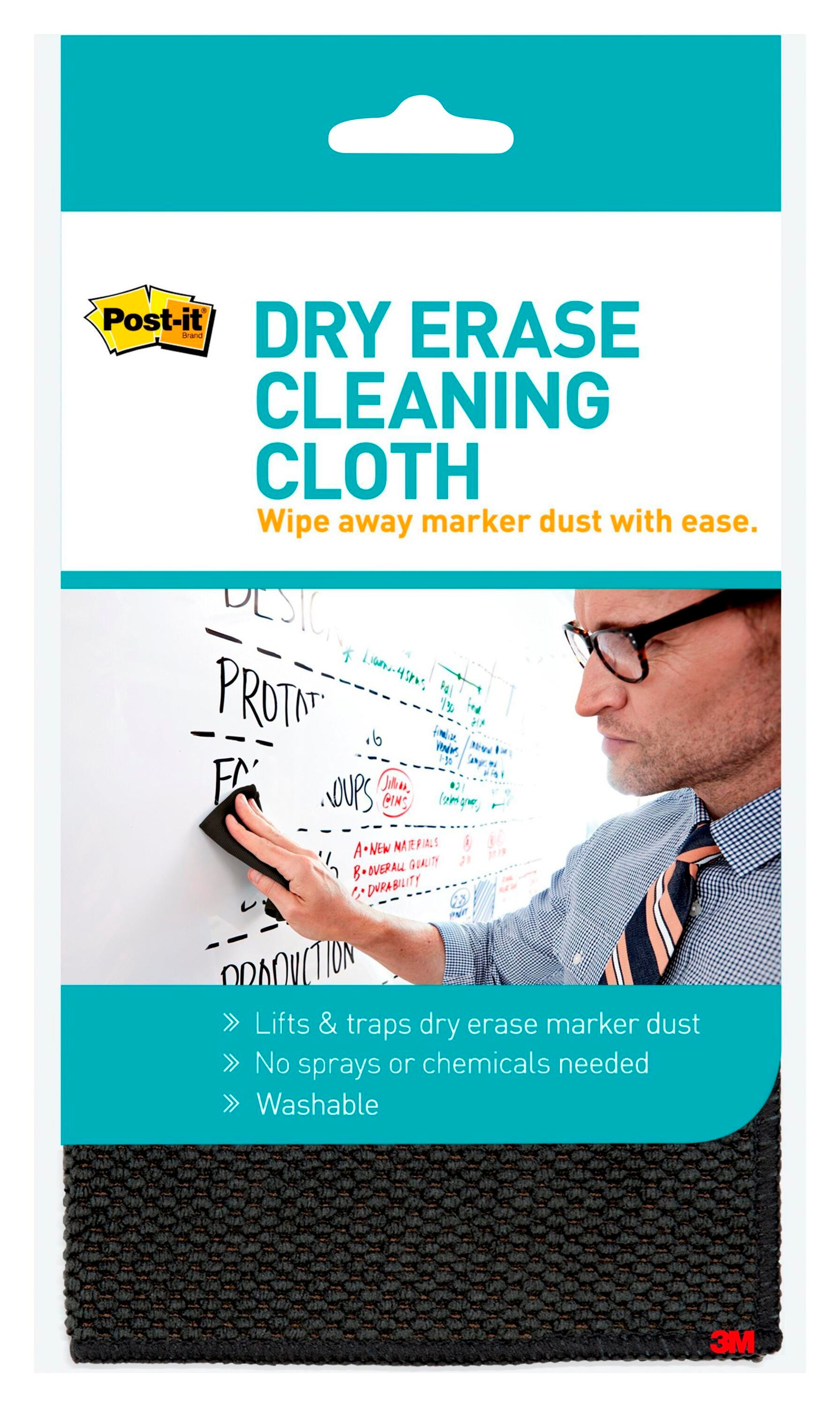 BOARDS/ACCESSORIES - POST-IT DRY ERASE CLEANING CLOTH POST-IT WASHABLE
